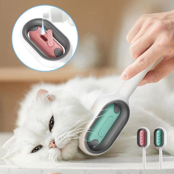 4 In 1 Pet Grooming Brush Cleaning Massage r Comb For Cat Dog General Supplies with Water Tank Pets Products Accessories 240802