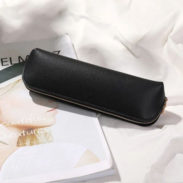 Fashion Organizer Pencil Bag Small Brush Cosmetic Makeup Pouch Student School Office Stationery 18cm