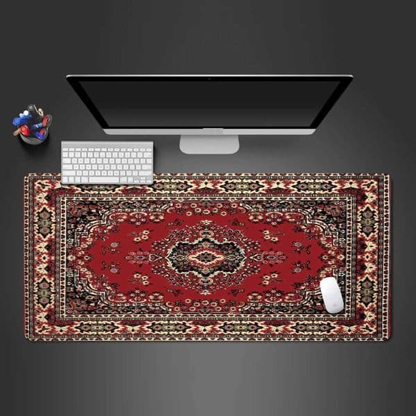 Larger Persian Carpet Xxl Gaming Rug Mouse Pad Gamer Desk Protector Computer Mat Custom Keyboard Mat Japanese Mouse Mat BigM240802