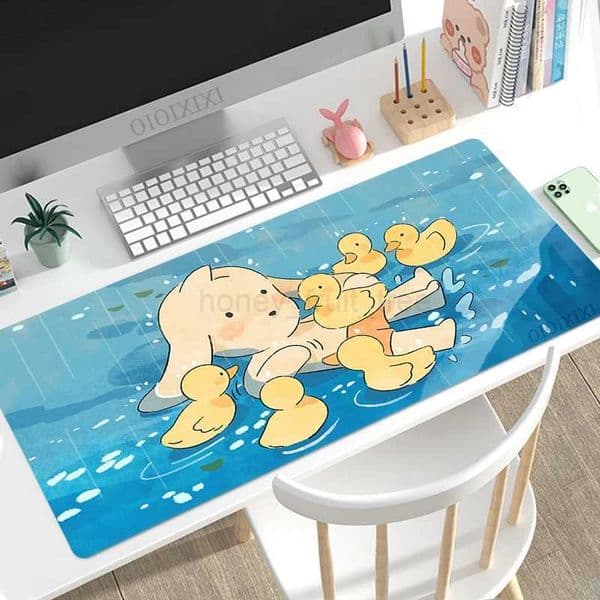 Mouse Pad Gamer Cute Anime XL New Home Computer Mousepad XXL Playmat Mouse Mat Soft Carpet Non-Slip PC Desktop Mouse PadM240802
