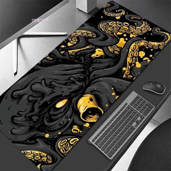 Gaming Mouse Pad Large Mouse Mat Laptop Japanese Element Style Desk Mats 80x30cm Computer Pads Keyboard Deskpad Mousepad for PCM240802
