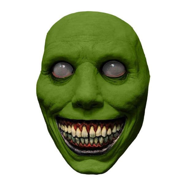 Creepy White Face Halloween Mask Smiling Mask Horror Face Masks Evil Cosplay Props Party Masquerade Halloween MaskXJ240802