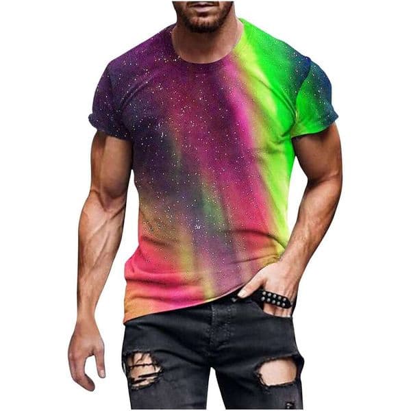 2024 T shirt Mens Summer Fashion Graphic T-Shirts 3D Pattern Printed Tees Casual Short Blouses tshirt graphic tee tops clothes Free shipping