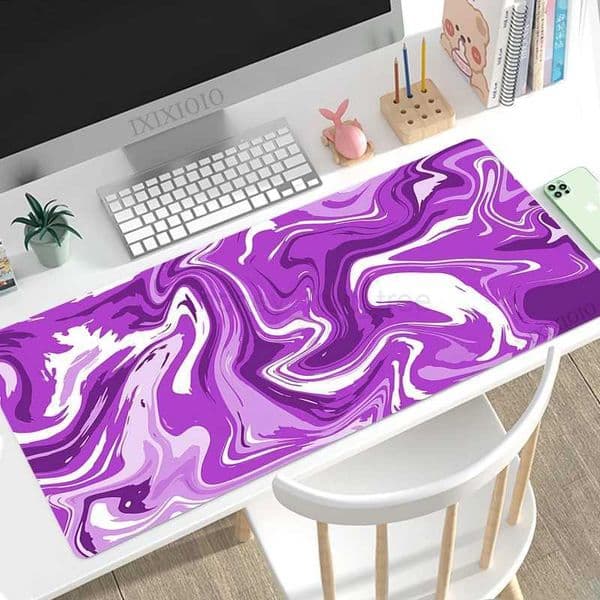 Mouse Pad Gaming Strata Liquid Art XL Large Home Computer Mousepad XXL Mechanical Keyboard Pad Carpet Office Non-Slip Mice PadM240802