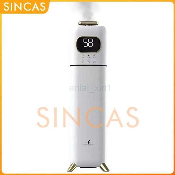 Electric Humidifier 8L Floor-type Air Purifier Mist Maker Intelligent Remote Control Touch Screen Adjustable Aromatherapy Fog UV Y240803