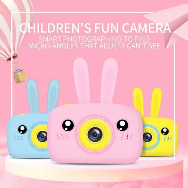 Childrens Camera Toy Baby Cute Camera Rechargeable Digital Camera Mini Screen Baby Kids Educational Toys Outdoor Games ToysM240803