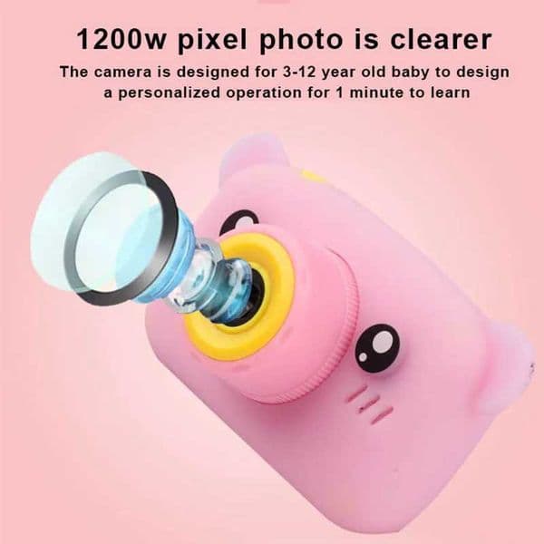 Children Mini Camera Take Photo Camera Kids 1080P Camera Digital Projection Video Photography Camera for Educational LearningM240803