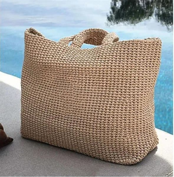Straw Bag Luxury Triangle Handbags Designer Tote Bags Womens Weave Raffias Top Handle Beach Bag Shopper Weekender Clutch Mens Fashion Crossb