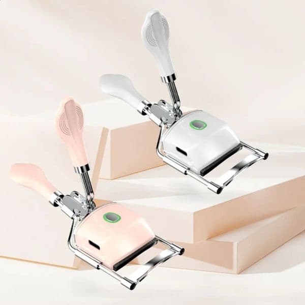 USB charging electric heating eyelash curler mini makeup tool beauty longlasting 240729