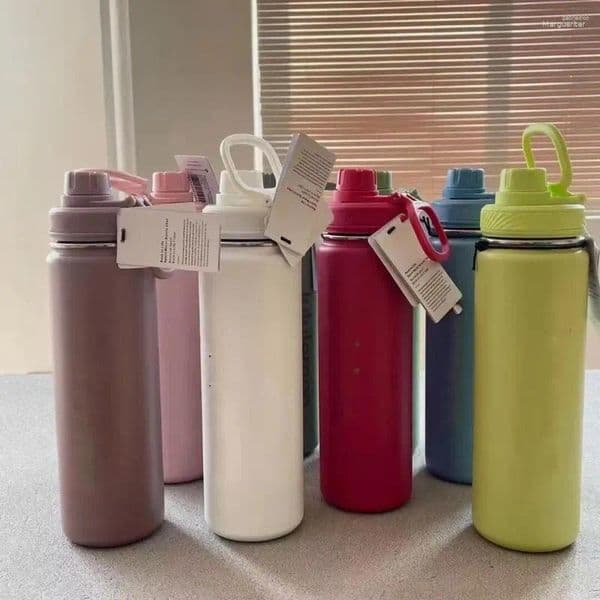 2026 Water Bottles Designer Colorful Bottle Sports 304 Stainless Steel Pure Titanium Vacuum Portable Leakproof Drink Thermos Free Shipping 03