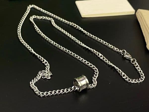 Titanium chain necklace Cuba necklace fashion designer necklace for women couple necklace gift designer jewelry