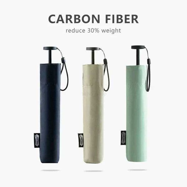 Parachase Ultra-light Folding Umbrella 111g Only Anti UV Travel Light Sun Umbrella Windproof Carbon Fiber Portable Parasol 6KXJ240806