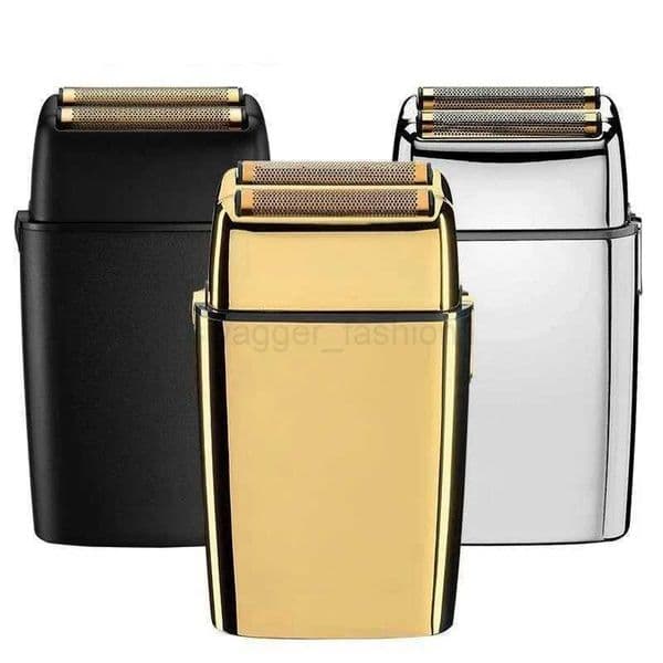 Rechargeable Metal Barber Hair Beard Electric Shaver For Men Electric Razor Bald Head Shaving Machine Finishing ToolXJ240806