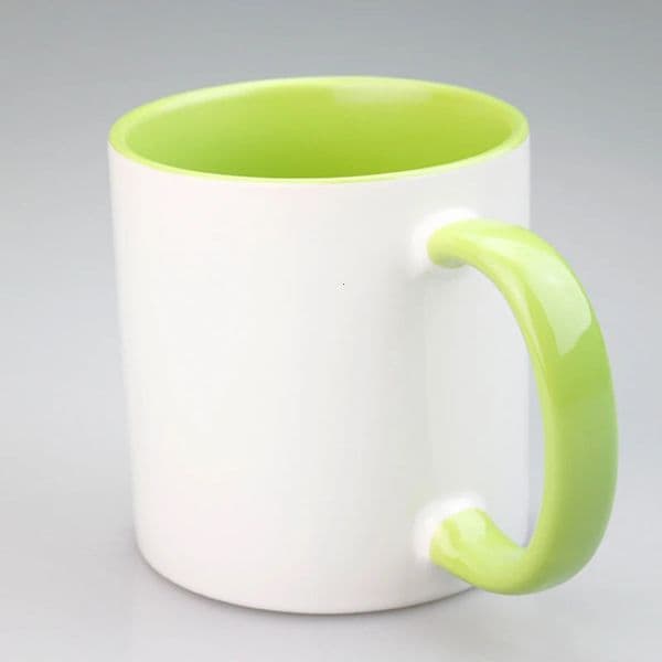 Customized Ceramic Cup Colors Inner and Handle Inner Cups DIY Images Ceramic Cups DIY Pos Images Text Gifts 240806