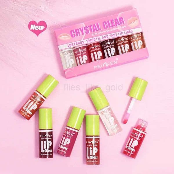 Lip Gloss Set Lip Oil Mirror Durable Pearl BB Lips Transparent Makeup Shiny Lips Gloss Womens Cosmetics Korea 4 Colors W240807