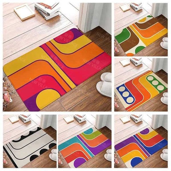 Anti-slip Bath Mat Bathroom Small Rug Shower Mat Home Decor Door Mat Kitchen Mat Bedroom Entrance Room Mats Floor Carpet NordicXJ240807