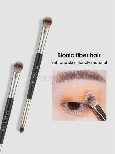 Double-headed painting eyeshadow brush novice makeup brush soft hair does not eat powder natural dizzy dye easy makeupXJ240807