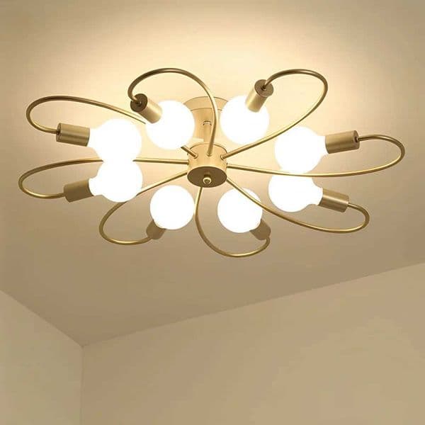 E27 E26 Living Room Suspend Modern Ceiling Chandelier Light Creative Master Bedroom Hanging Home Lighting Fixtures Lustre Lamp Y240802