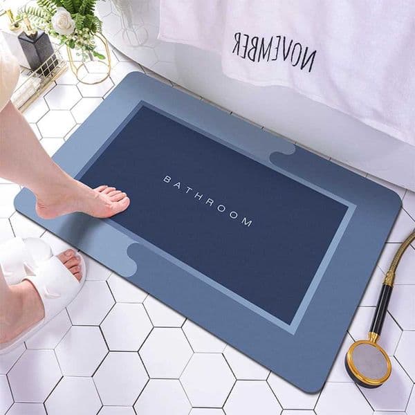 Foot Mat Bathroom Bath Mat Shower Carpet for Rooms Super Absorbent Non Slip Home Bathroom Rug Floor Mats Bathroom AccessoriesXJ240807