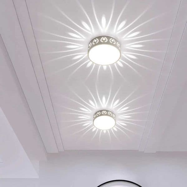 LED Ceiling Lamp Energy Saving Wall Lamp Protect Eyes Ceiling Spotlights Easy Installation Brightness Durable for Aisle Corridor Y240802