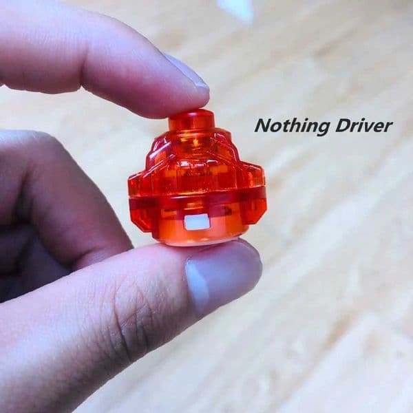 1PC Nothing Red Driver Spinning Top Toys for Children Y240803