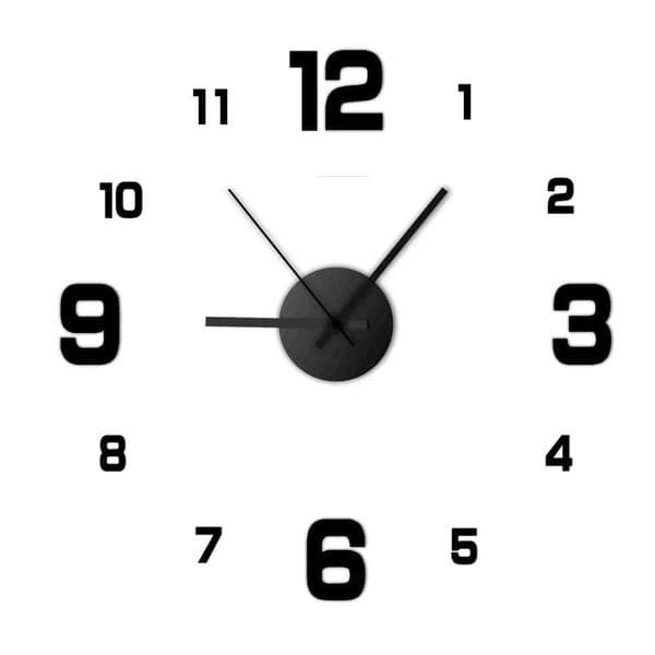 2024 Modern Design Big Wall Clock 3D DIY Quartz Clock Fashion Watch Acrylic Mirror Stickers Living Room Home Decoration W240806