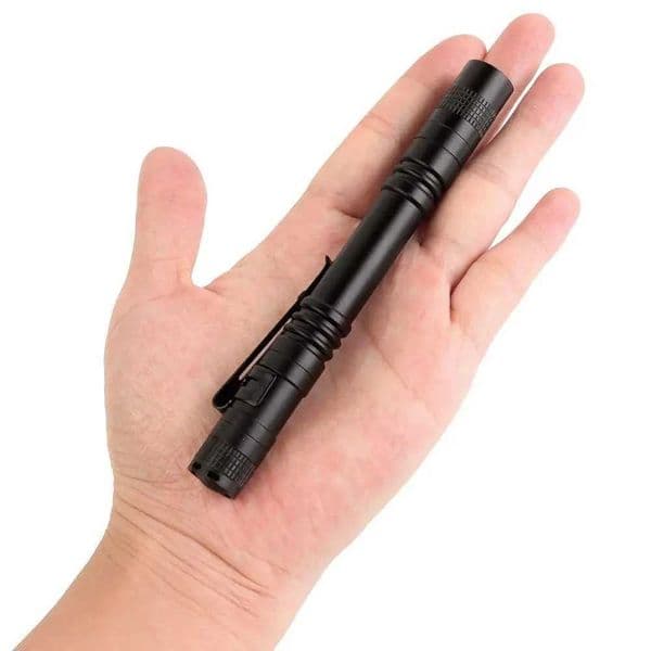 ZK30 1000LM XPE-R3 Mini Flashlight Pen Flashlight LED Flashlight Tactical Flashlight with Clip Pocket Linterna (13.3 cm) X2411091