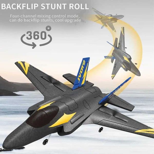 Kf605 F35 Rc Airplane 2.4GHZ 4CH 6axis Gyro Rc Epp Plane 15min Flight Time Remote Control Aircraft For BoysM240807