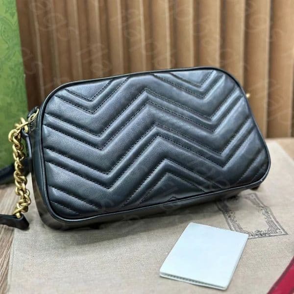 camera crossbody designer shoulder bags designer women woman bag wavy pattern purses luxury handbags for women 2 sizes Sac Luxe purses for women messenger bags
