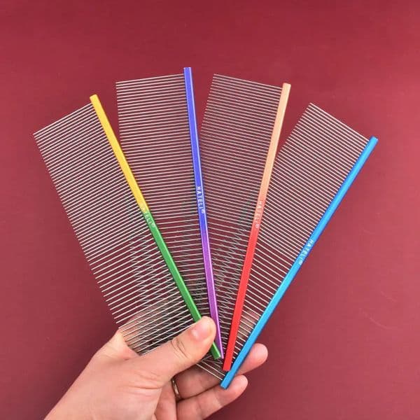 Home>Products>Pets>Rainbow Combs>Stainless Steel Needle Combs 240807
