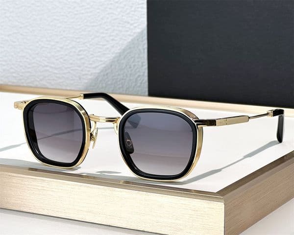Fashion vintag mns womn sunglasss Lo classic rtro polygon mtal plus actat sun glasss summr outdoor trnd lisur styl Anti-Ultraviolt com with