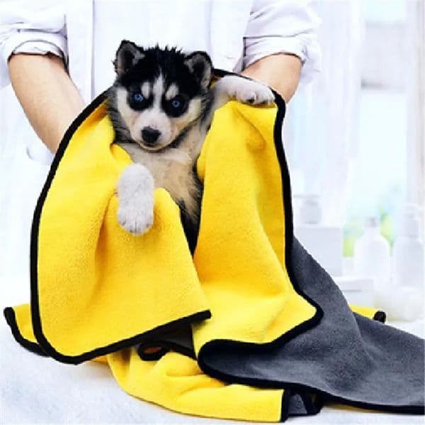 pet dog absorbent towel ultrafine fiber bath 240808