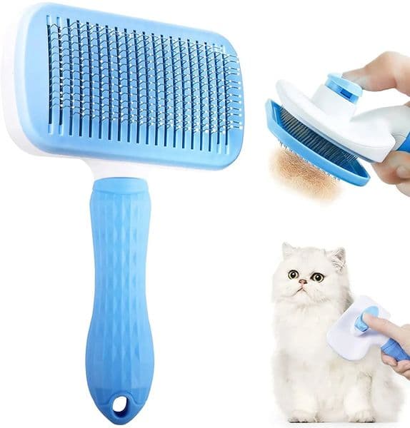 Dog Hair r Brush Cat Grooming and Care Comb for Long Pet s Hairs Cleaning Bath Supplies 240808