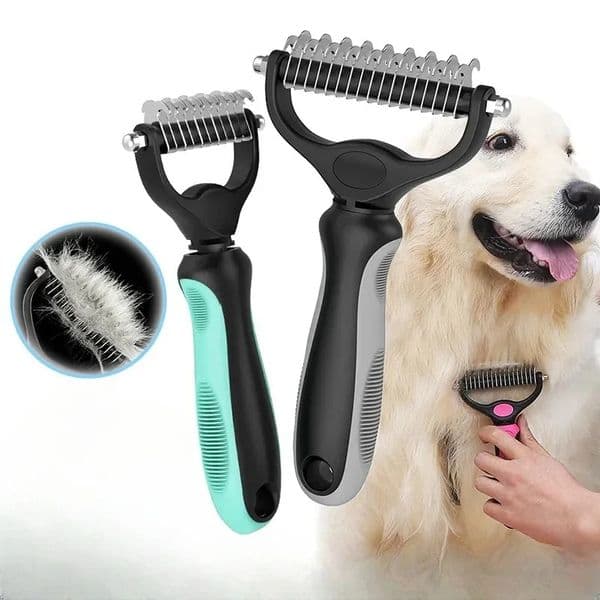 Dogs cats hair removal combs long and short pet hair pet grooming brushes trimming hair removal brushes pet grooming equipment 240807