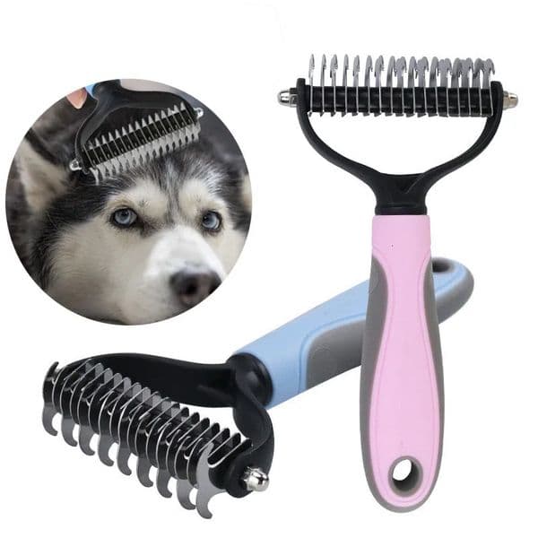 Pet Deshedding Brush Dog Hair r Knot Cutter Puppy Cat Comb Brushes Dogs Grooming Shedding Supplies 240808