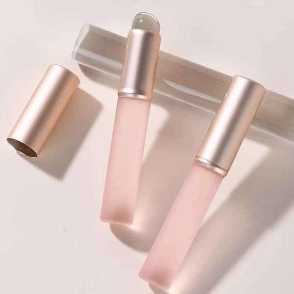 Silicone Round Head Soft Lip Brush Pro Lipstick Application Smudge Brush Girls Women Cosmetic Tools Make Up Brushes Y240807