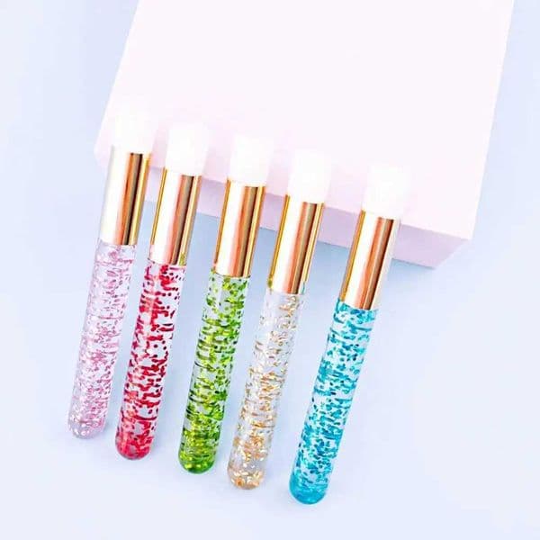 Eyelash Extensions Cleaning Brush Nose Pore Blackhead Eyebrow Deep Shampoo Lash Clean Brush Glitter Washing Makeup Brush Tools Y240807