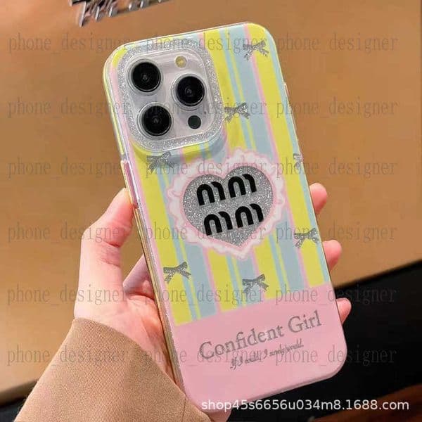 Phone Cases designer Apple 15promax phone case iPhone 14/13/12 all inclusive soft shell anti drop jacket is suitable 0PL5