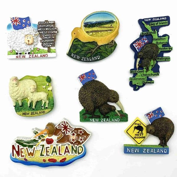 Oceania New Zealand 3D Fridge Magnets Tourism Souvenir Refrigerator Magnets Sticker Collection Handicraft Decoration ArticlesXJ240809