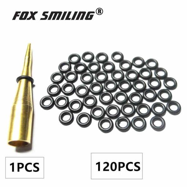 120pcs Professional 2BA Dart Rubber O-Ring Washer Y240807