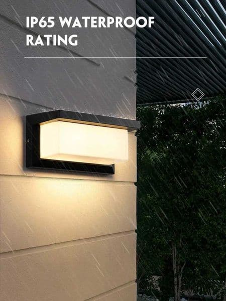Outdoor LED Wall Lamp For Yard Waterproof Porch Lamp Garden LED Wall Lights Courtyard Luminaire Exterior Wall Lighting 110V220VCL240809