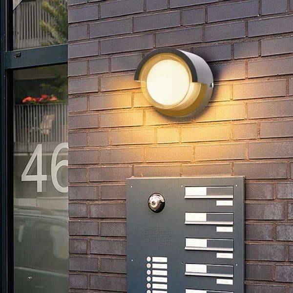 Modern Outdoor Wall Lamp Waterproof IP65 Garden Decoration Exterior Porch Light Courtyard Balcony Aisle Wall Lighting AC85-265CL240809