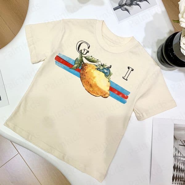 Designer Kids Tshirt Luxury Children Top Quality Tees Cat print Baby Boys Shirts Girls Letter Tshirts Summer Letter Printed Clothes T-shirts CRD2408095F8