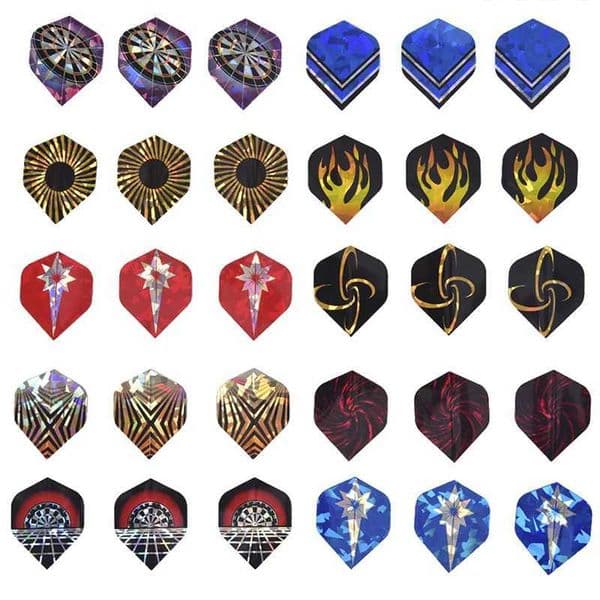 Toy Water Gun 15/30Pcs PVC Reflective Laser sand table Wing Darts Nice Dart Flights Set Entertainment And Leisure Products Beach