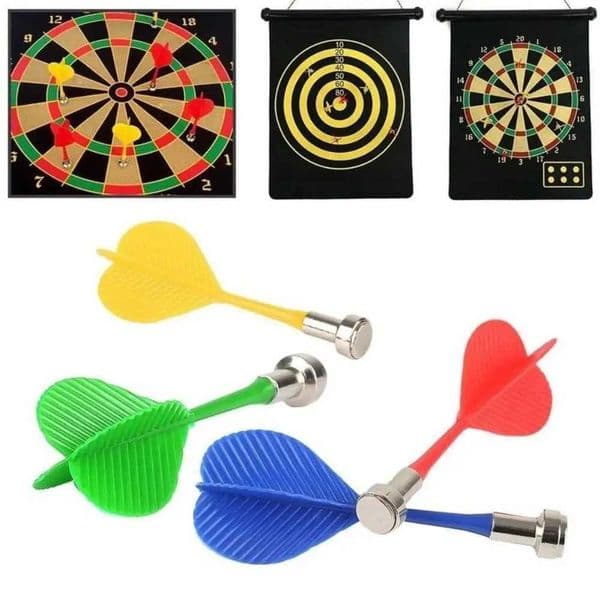 3Pcs Durable Safety Strong Magnetic Professional Hard Darts Steel Tip Darts Tungsten Steel Barrel Target Dart Shafts Flights Toy Y240807