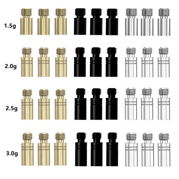 1PCS Dart Booster Dart Accessories 1.5g 2g 2.5g 3g Free Adjustment Dart Weight Wultiplier Y240807