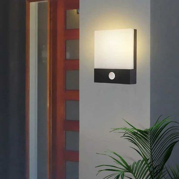 Roukeymi Outdoor Wall LED Waterproof Exterior Terrace Sensor Motion Courtyard Balcony light Door Front Lamp Aisle Salle GardenCL240809
