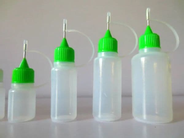 Wholesale Empty Bottle Needle Bottle For Eye Juice Plastic Dropper Bottles With Metal Tips