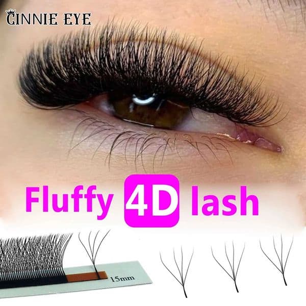 Designer Makeup New Cilios 4D W Extensions Mixed 5D Wispy False Eyelash palette Curl C/D Natural Individual Lash Cluster Premade Russia Volume Fans Eyebrow Po