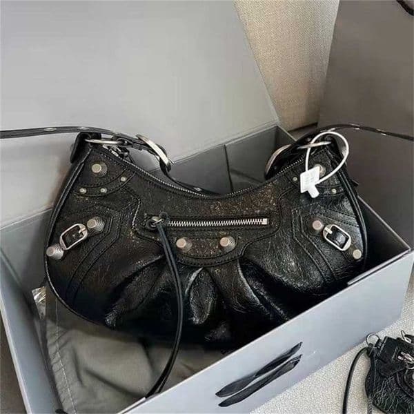 Shoulder Bag Designer Genuine Leather Le Motorcycle Bag Women Luxury Fashion Pink Mini Small Crocodile Black fashion